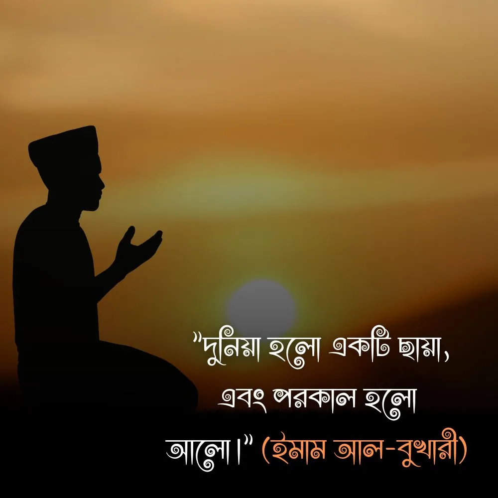 দুনিয়া নিয়ে ইসলামিক উক্তি ও ছবি ২