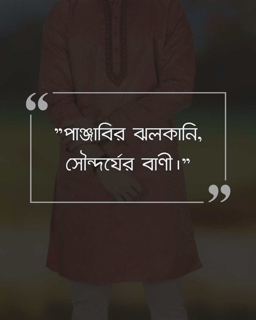 পাঞ্জাবি নিয়ে স্ট্যাটাস ও ছবি ১