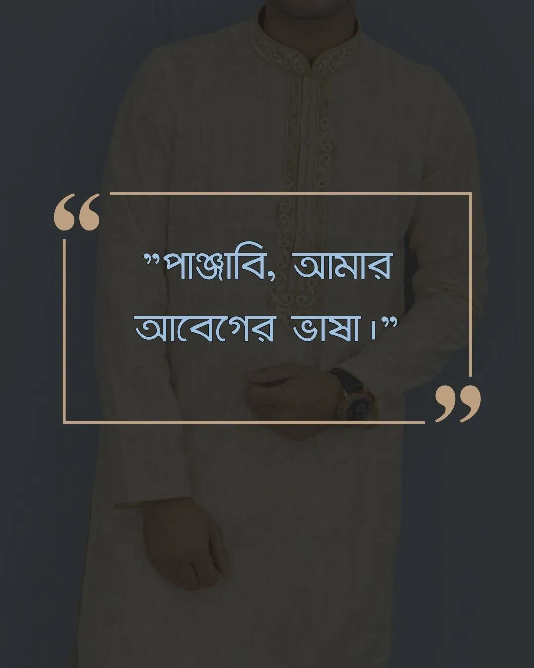 পাঞ্জাবি নিয়ে স্ট্যাটাস ও ছবি ৩