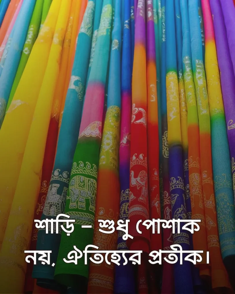 শাড়ি নিয়ে স্ট্যাটাস ও ছবি ১