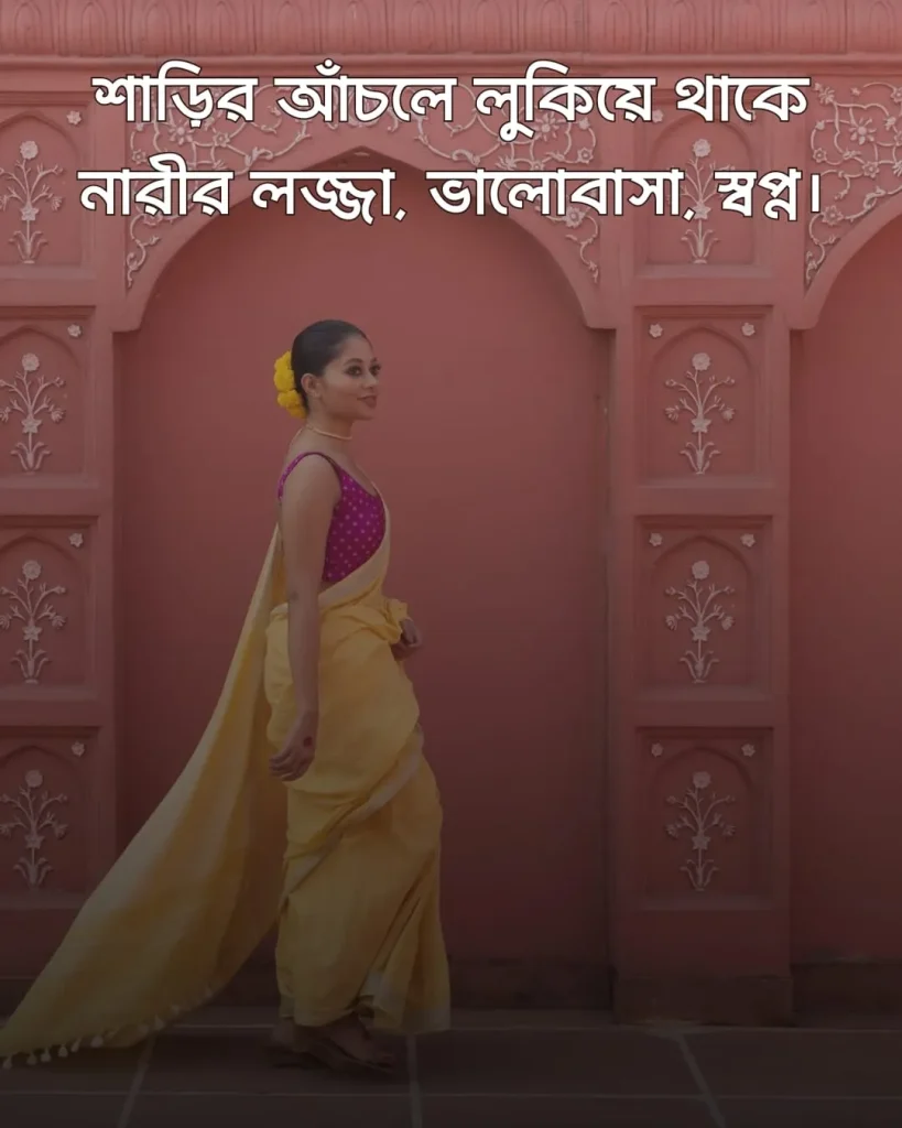শাড়ি নিয়ে স্ট্যাটাস ও ছবি ২