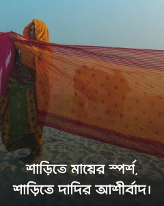 শাড়ি নিয়ে ক্যাপশন ও ছবি ৮