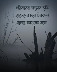 পরিবার নিয়ে ছেলেদের কষ্টের স্ট্যাটাস সাথে পিক 3