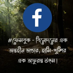ফেসবুক নিয়ে ক্যাপশনও ছবি