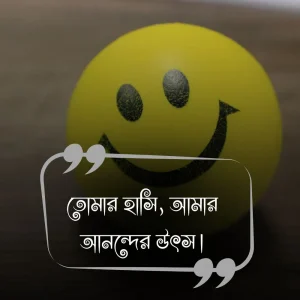 বাংলা শর্ট ক্যাপশন (Happy) ও ছবি 1