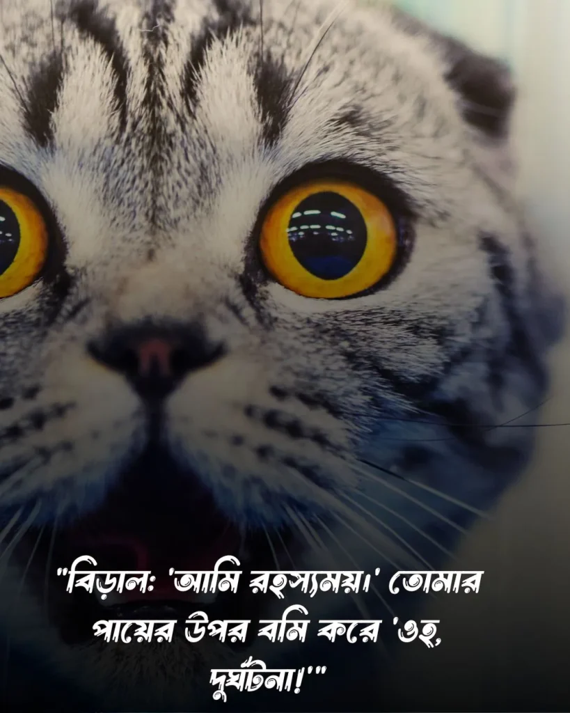 বিড়াল নিয়ে ফানি ক্যাপশন ও ছবি (1)