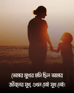 মাকে নিয়ে কষ্টের কিছু কথা ও ছবি