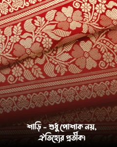 শাড়ি নিয়ে স্ট্যাটাস পিক 1