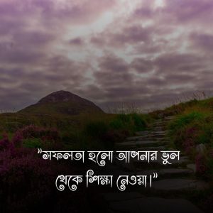 সফলতা নিয়ে ক্যাপশন (1)