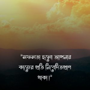 সফলতা নিয়ে ক্যাপশন