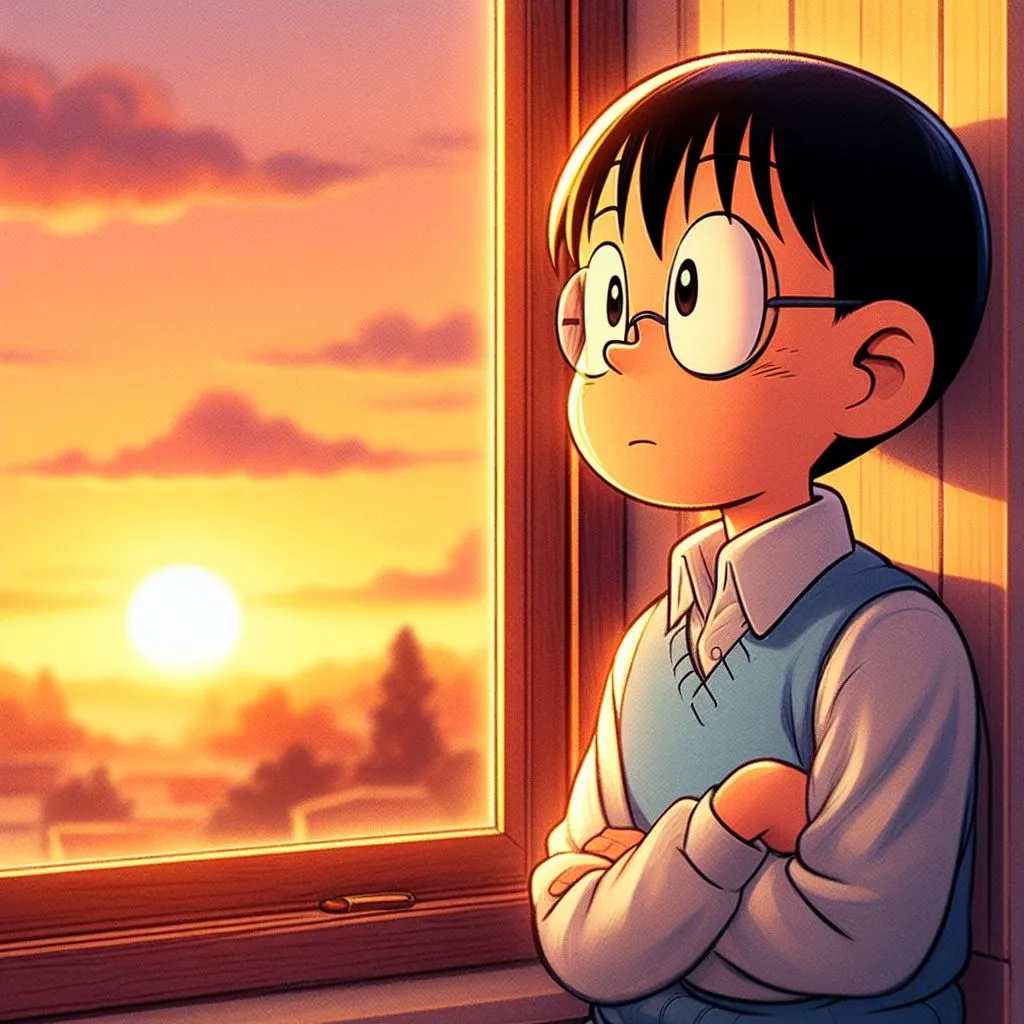 নবিতার পিক - নবিতার কার্টুন ছবি 1 নবিতার পিক - alone nobita