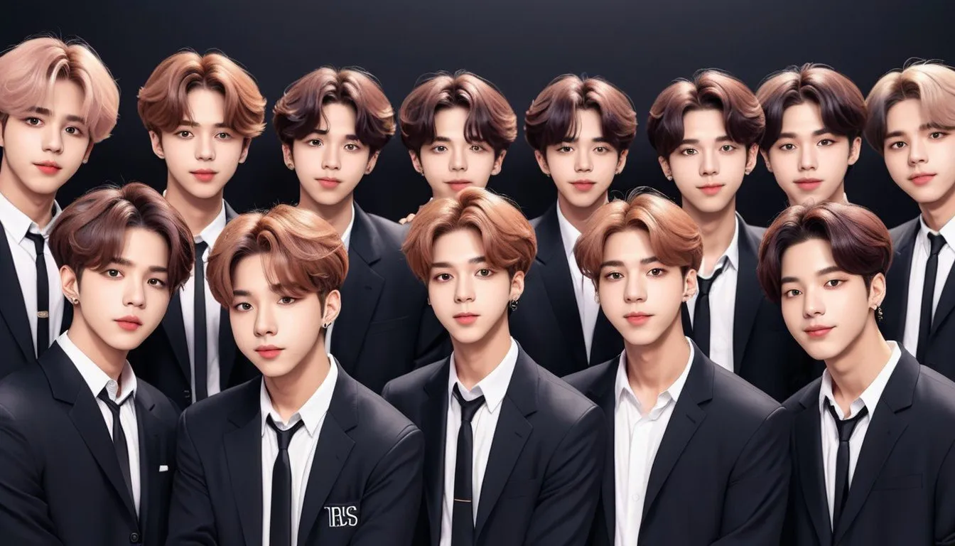 bts কাটুন  পিকচার ১