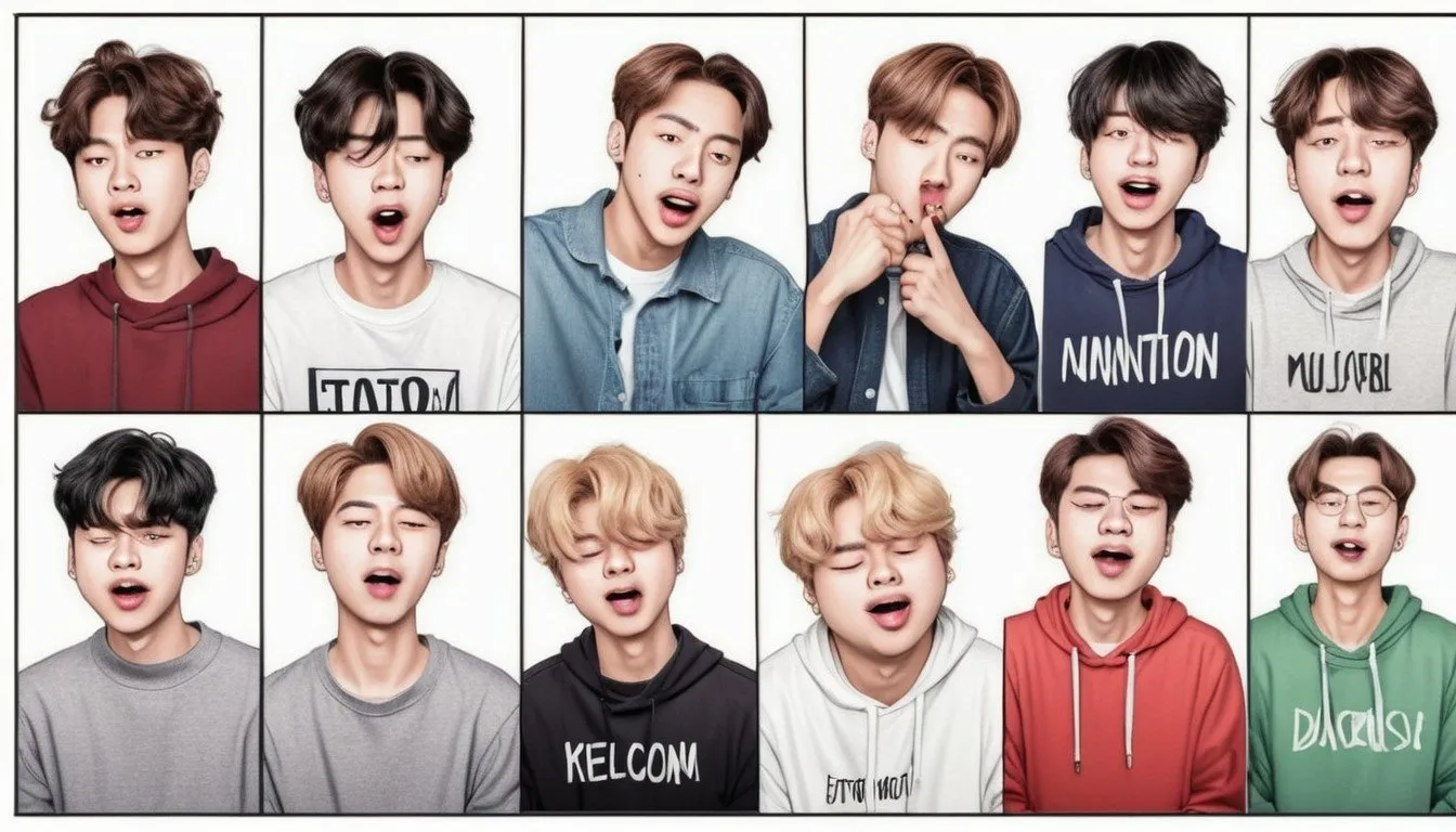 bts কাটুন  পিকচার ৩