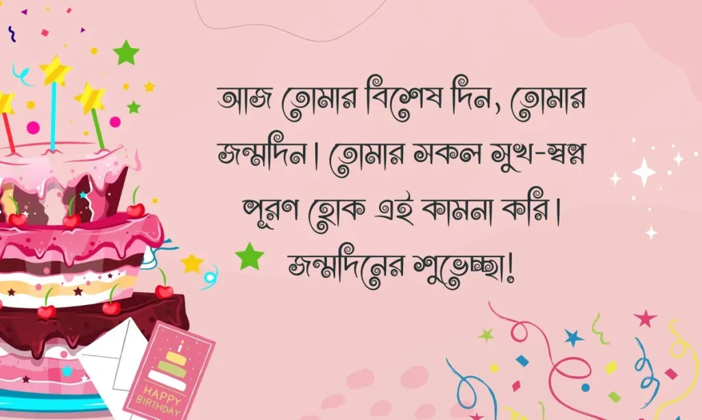 শুভ জন্মদিনের শুভেচ্ছা ছবি