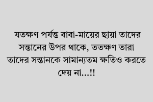 মা বাবাকে নিয়ে ক্যাপশন Bangla
