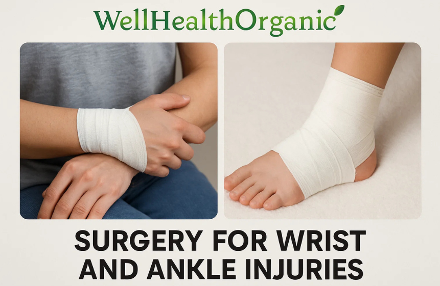 Wellhealthorganic Surgery for Wrist and Ankle Injuries: Faster, Safer Healing Wellhealthorganic Surgery for Wrist and Ankle Injuries: Faster, Safer Healing