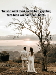 Tu ishq nahi meri aadat ban gayi hai, tere bina koi baat nahi banti..png