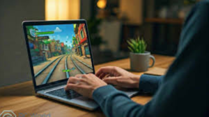 Why do you play the game on the PC Image