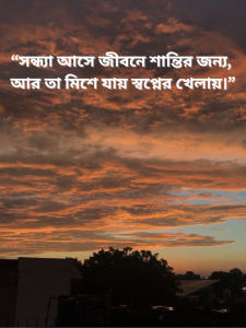 সন্ধ্যা আসে জীবনে শান্তির জন্য, আর তা মিশে যায় স্বপ্নের খেলায়।.png