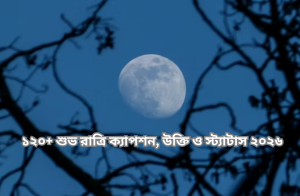 ১২০+ শুভ রাত্রি ক্যাপশন, উক্তি ও স্ট্যাটাস ২০২৬.png