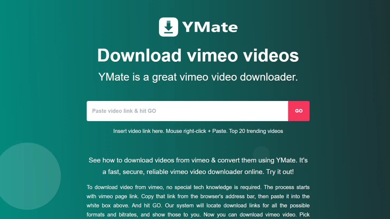 Key Features of Ymate