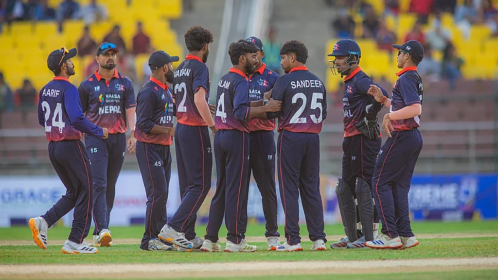 Nepal Match Statistics: 321 All Out (50 Overs)
