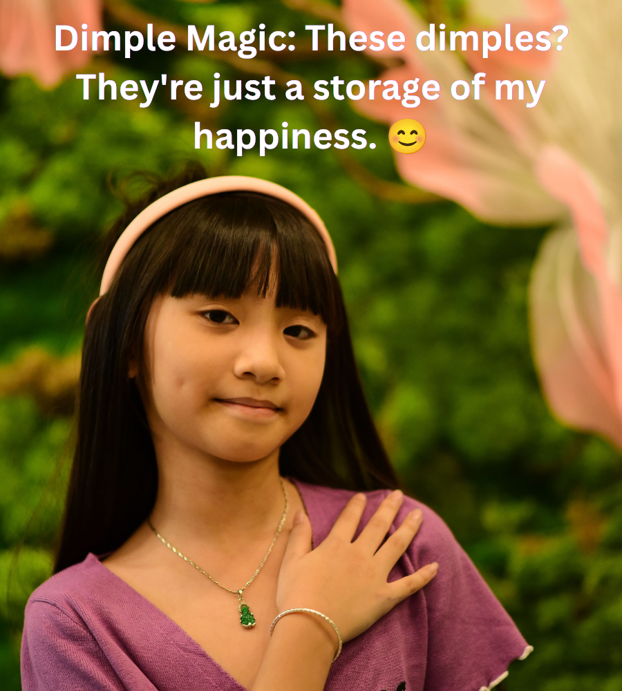 Cute Smile Captions Image