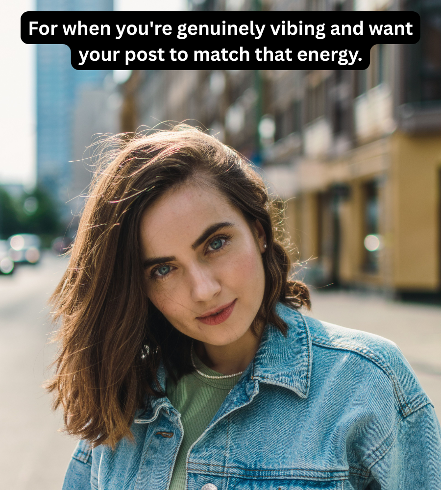 Happy Smile Captions Image