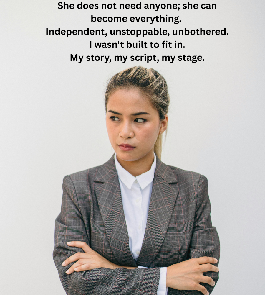 Next-level Self-Attitude Quotes for Girls