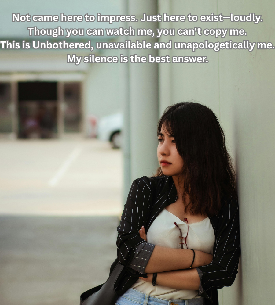 the Killer Attitude Quotes for Girls in English