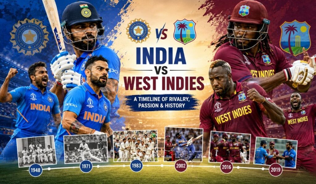 India National Cricket Team vs West Indies Cricket Team Timeline: A Rivalry That Never Gets Old